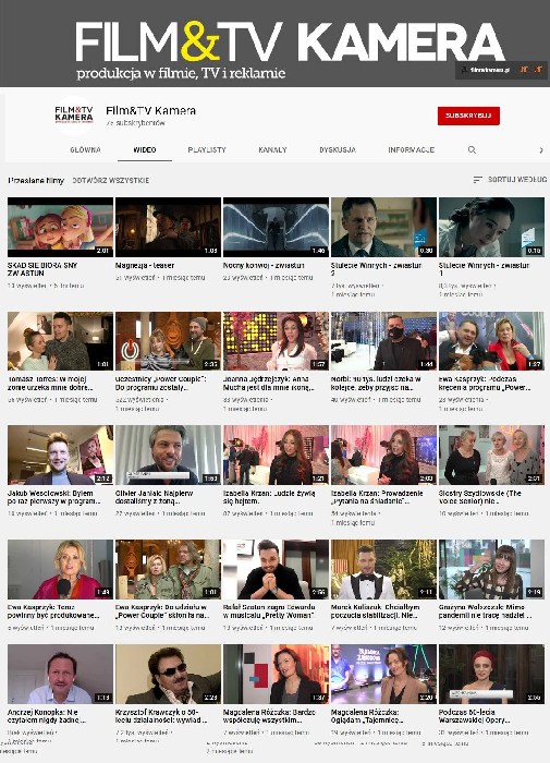 YouTube - Film&TV Kamera