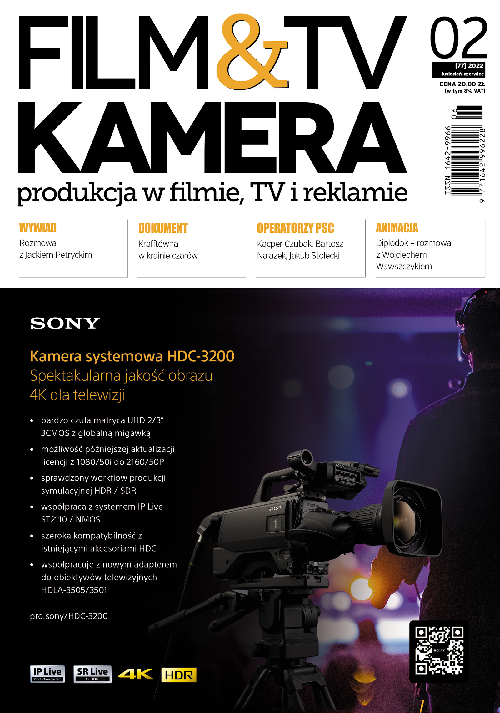 Nowe wydanie - Film&TV Kamera 02/2022