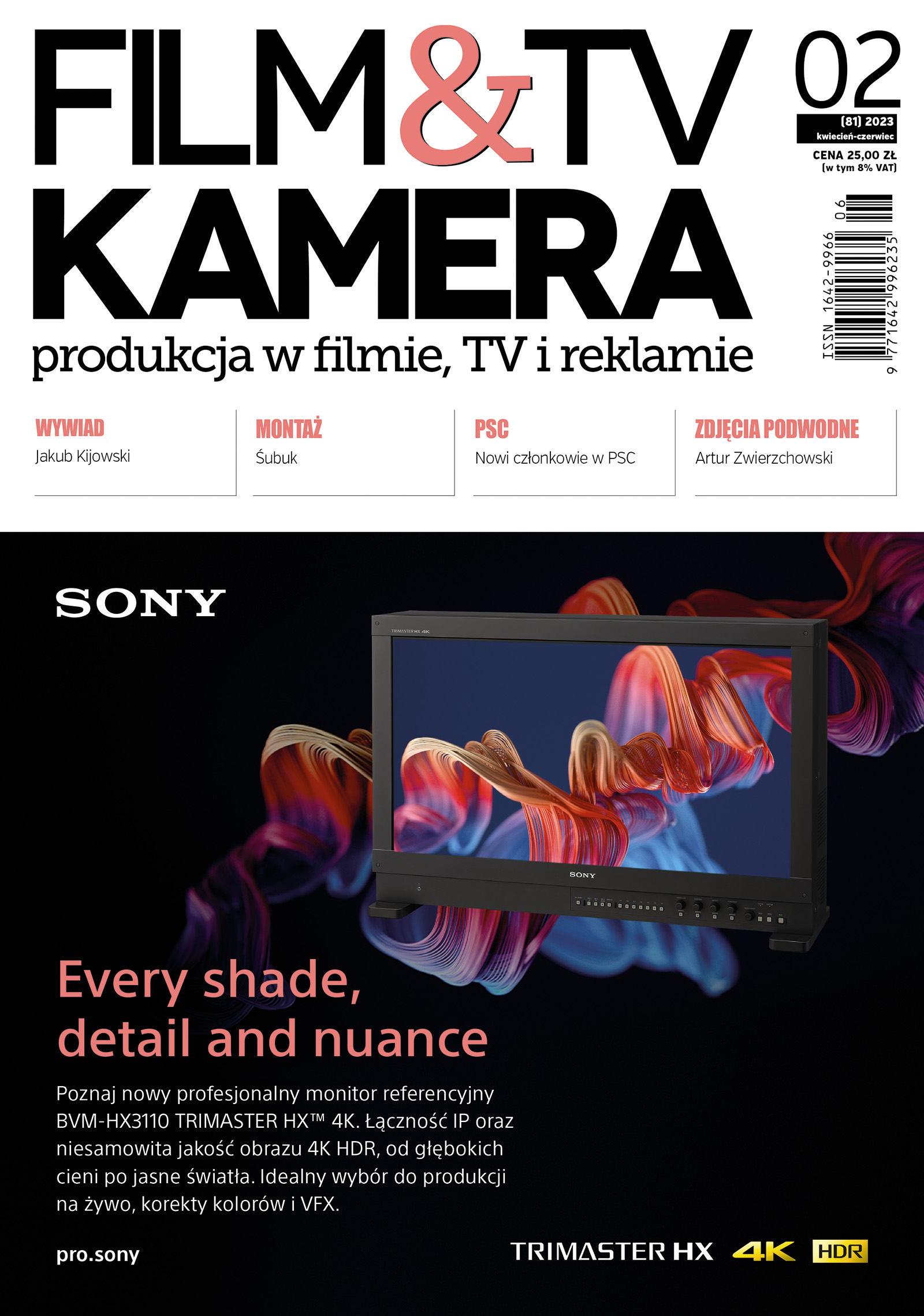 Nowe wydanie - Film&TV Kamera 2/2023