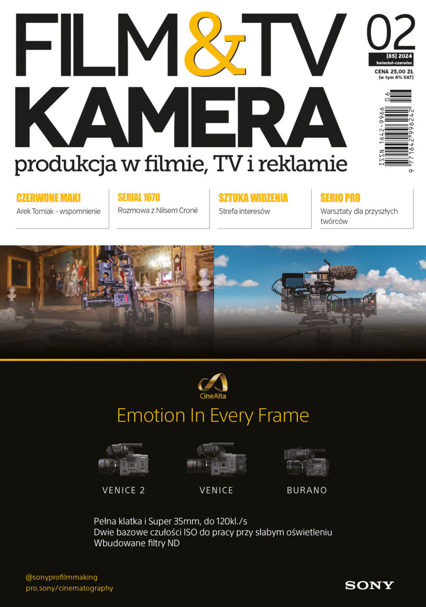 Nowe wydanie Film&TV Kamera 2/2024