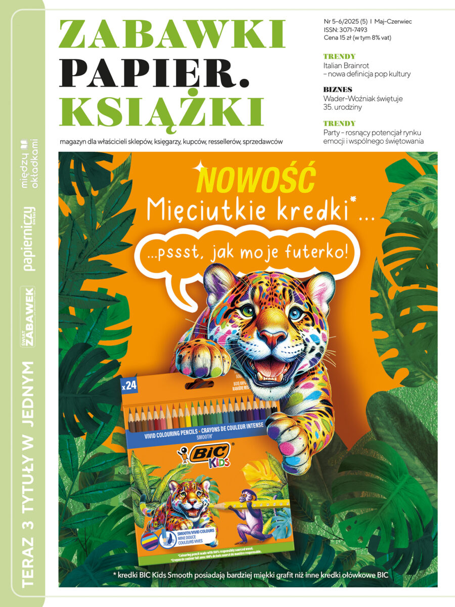 Nowe wydanie - Zabawki Papier Książki (ZPK) 5-6/2025