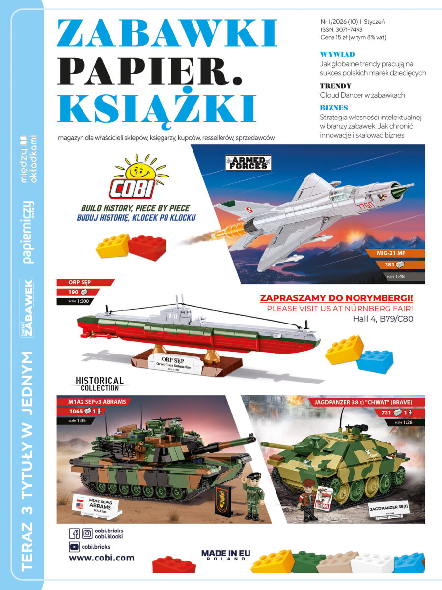 Nowe wydanie – Zabawki Papier Książki (ZPK) 1/2026