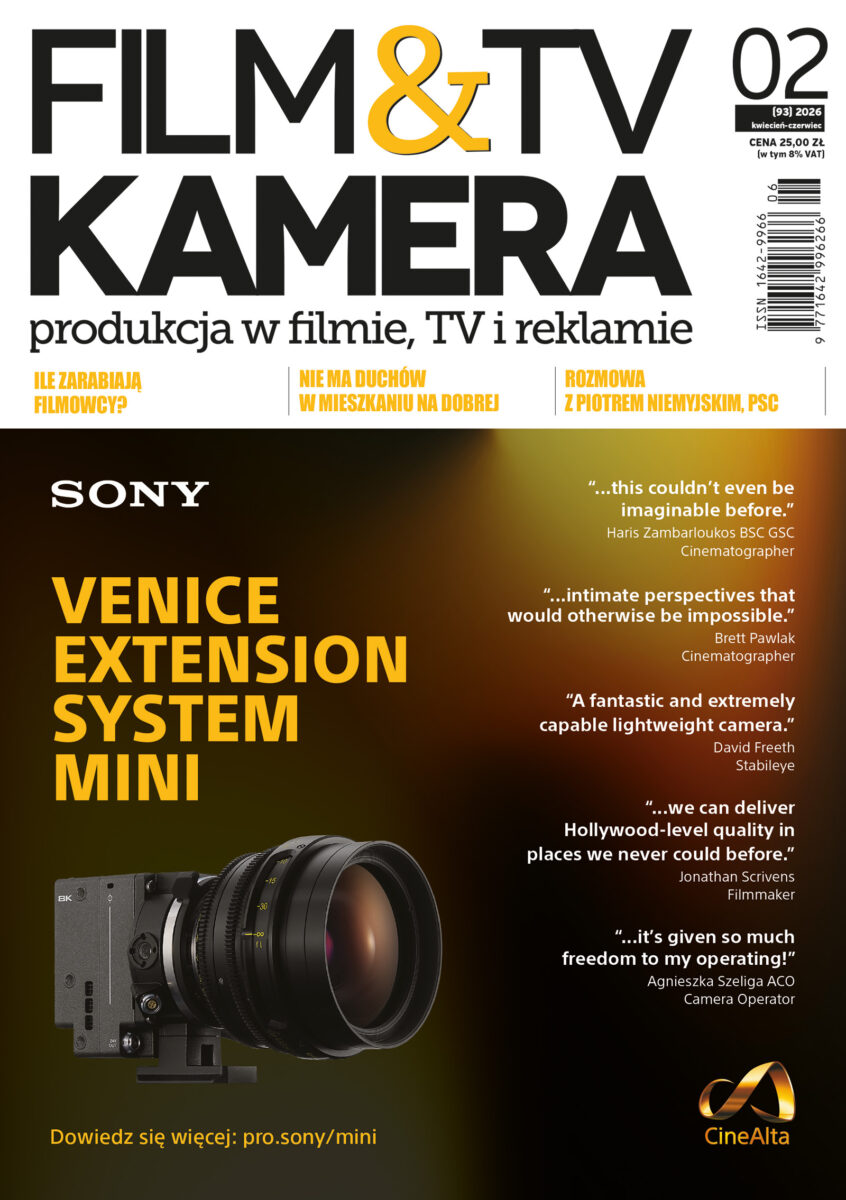 Nowe wydanie magazynu Film&TV Kamera 2/2026