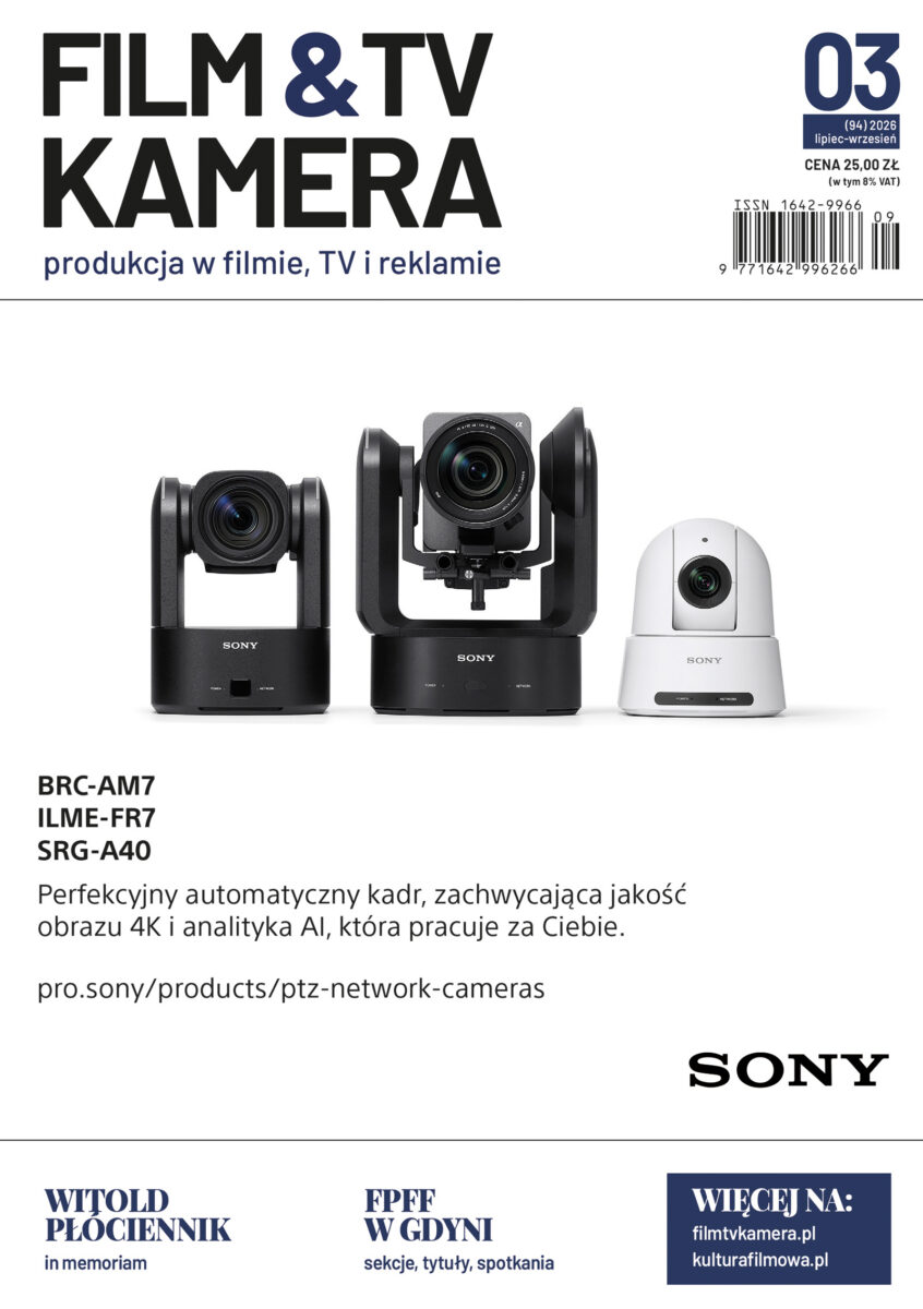 Nowe wydanie magazynu Film&TV Kamera 3/2026